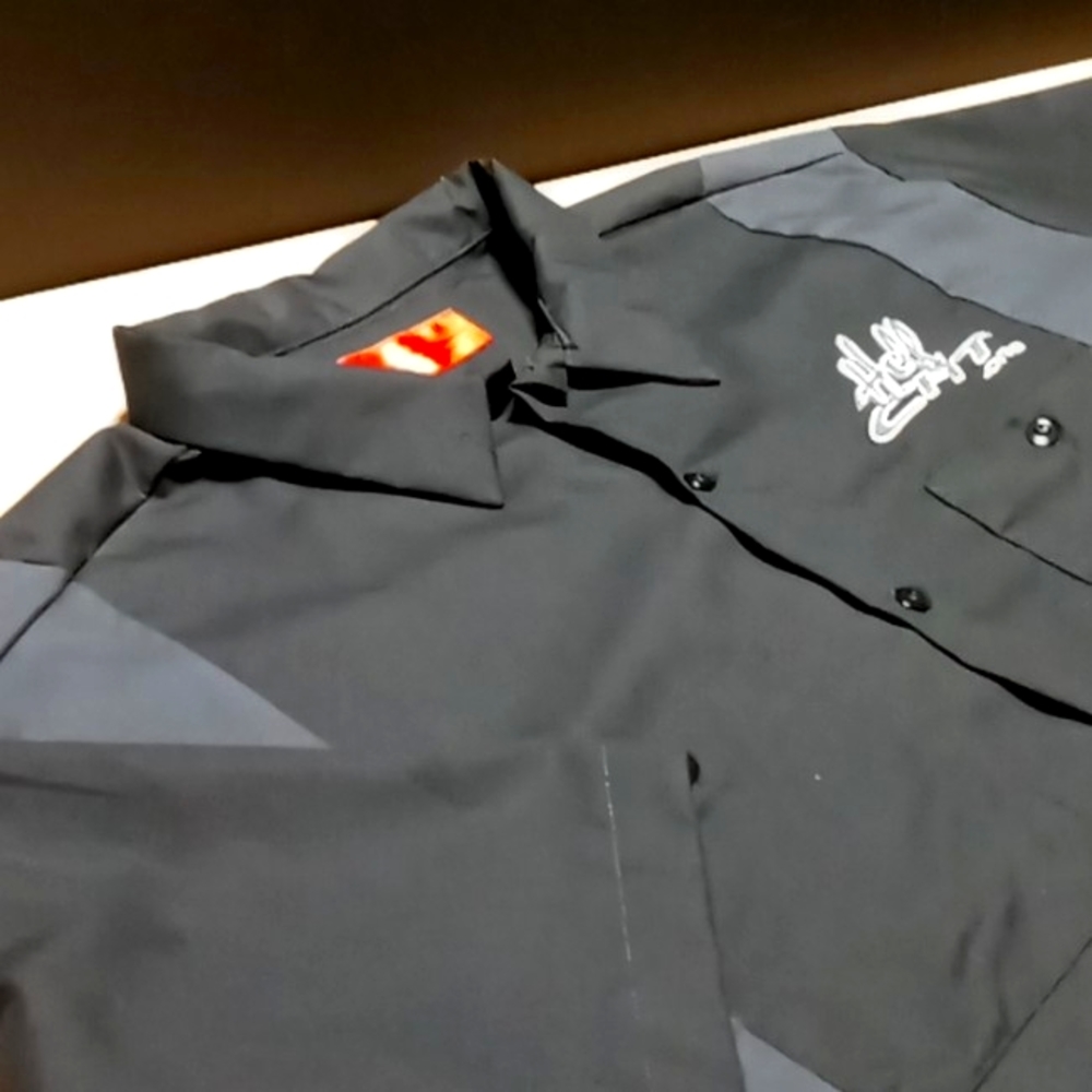 Dickies "Hell Cat" Embroidered Work Shirt